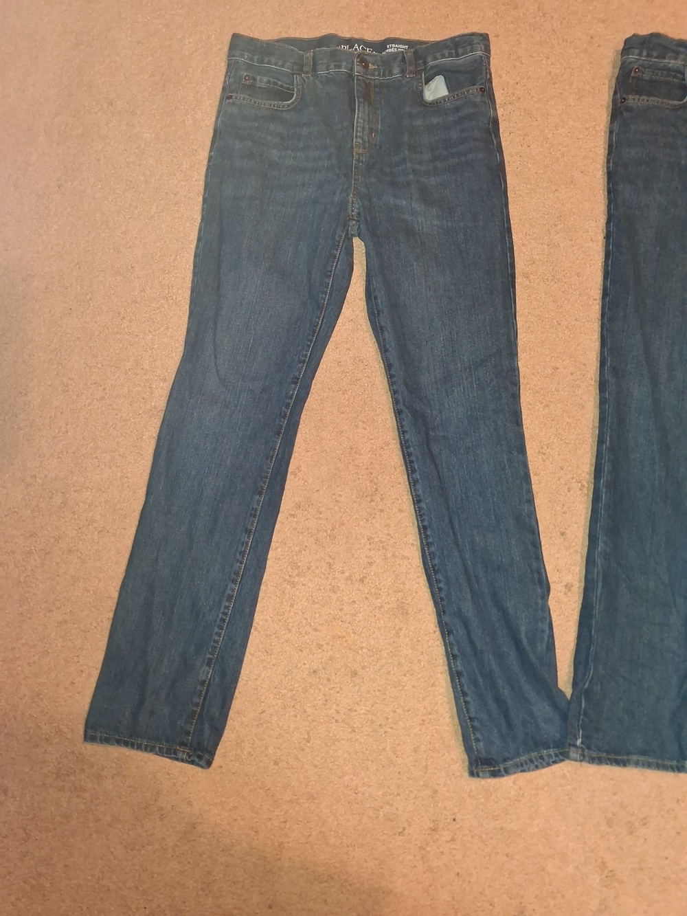 Place Boy's (3 Pairs)  Mid-Blue Slim Straight Jeans